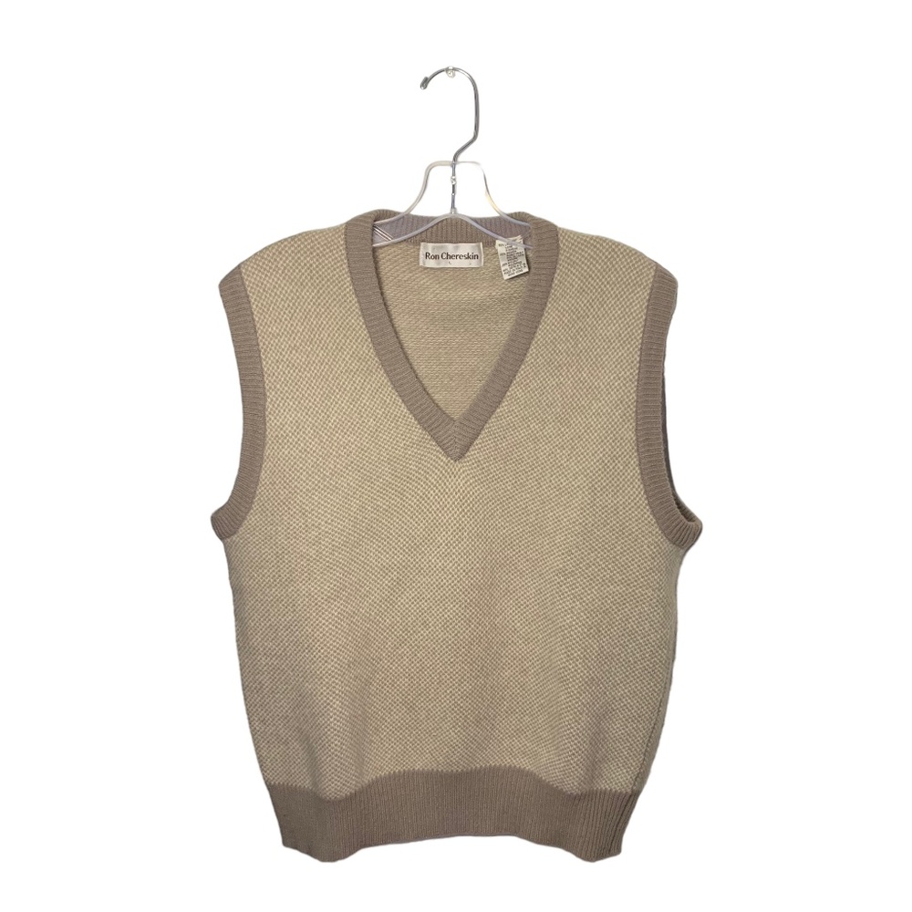 Ron Chereskin Mens Lambswool Vest